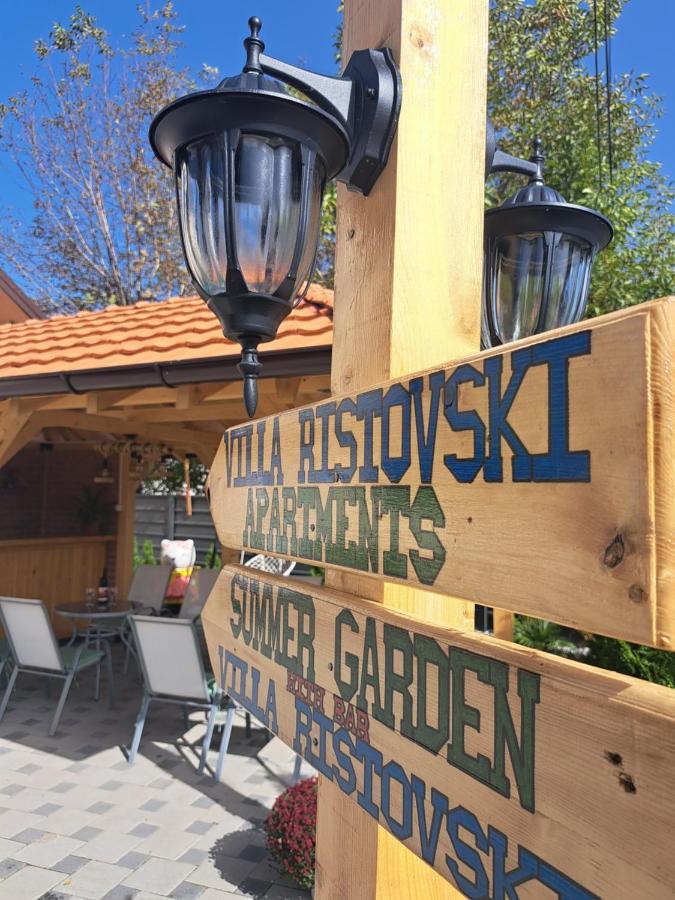 Villa Ristovski Οχρίδα Εξωτερικό φωτογραφία