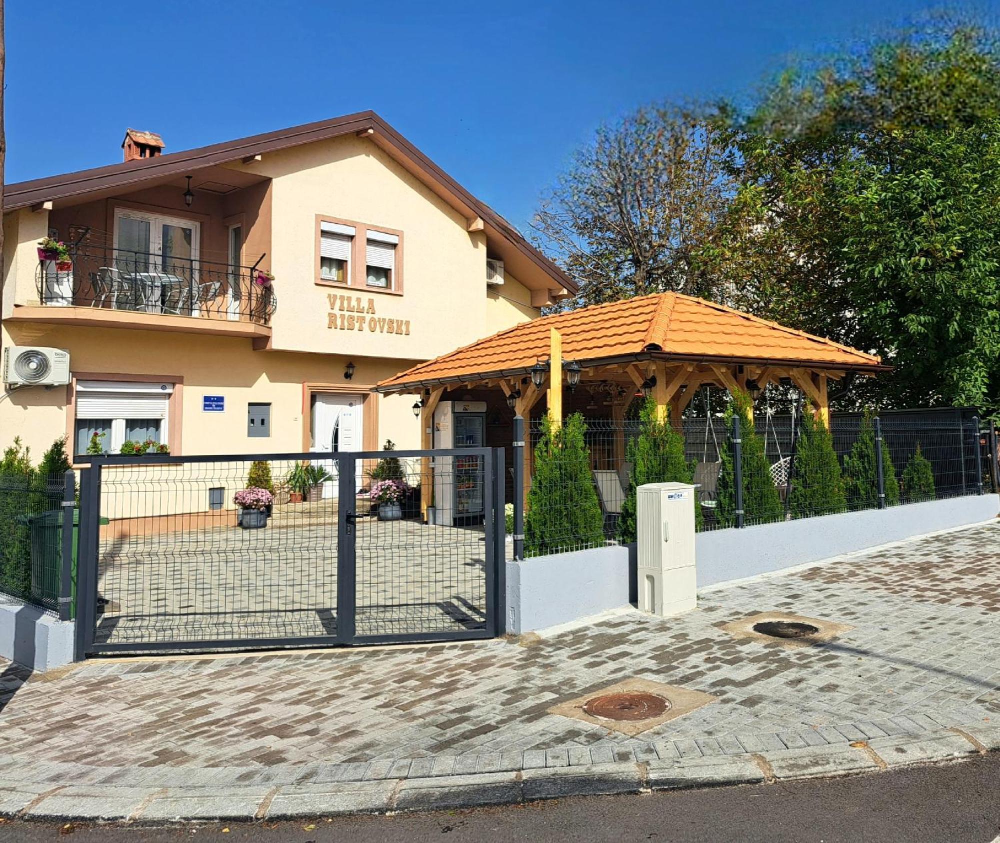 Villa Ristovski Οχρίδα Εξωτερικό φωτογραφία