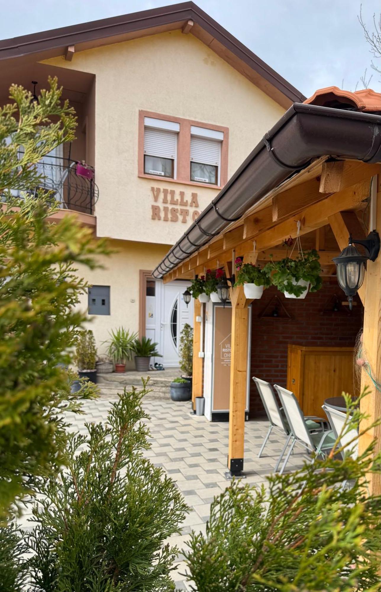 Villa Ristovski Οχρίδα Εξωτερικό φωτογραφία